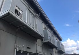 高根沢　Ｌアパート　外壁塗装工事
