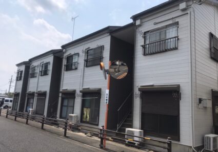 壬生町　メゾンＫ　屋根外壁塗装工事