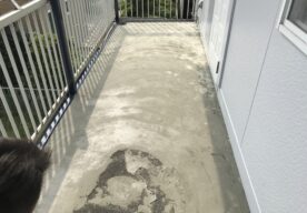 高根沢町　Ｒエール　共用廊下防水工事