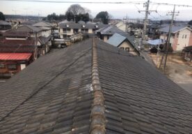 下野市　Ａハイツ　屋根塗装工事